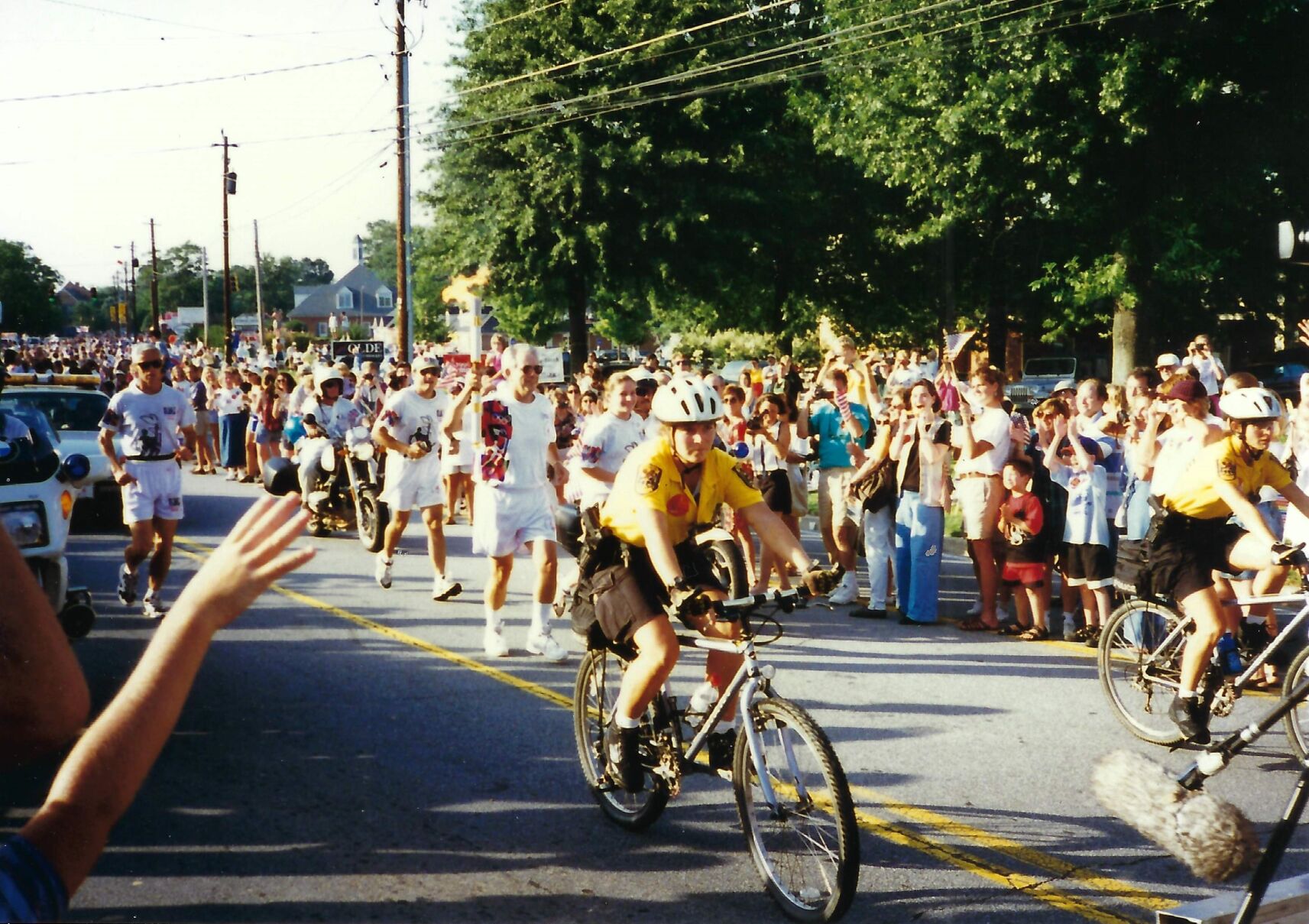 The Olympic torch circa 1996